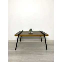 Журнальний сучасний столик з ЛДСП у стилі лофт розмір 400х550х800 мм