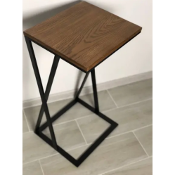 Приставной столик из Ясена в стиле лофт