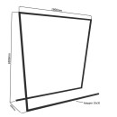 Напольная рейл-стойка для одежды в стиле Loft XL 1800x1800x600
