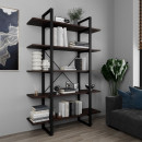 Стеллаж Loft Premium 1 ( 1800х1200х350 ) Родос темный