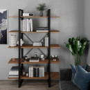 Стеллаж Loft Premium 1 ( 1800х1200х350 ) Родос темный
