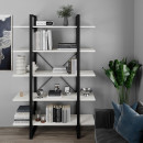 Стеллаж Loft Premium 1 ( 1800х1200х350 ) Родос темный