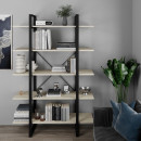 Стеллаж Loft Premium 1 ( 1800х1200х350 ) Родос темный