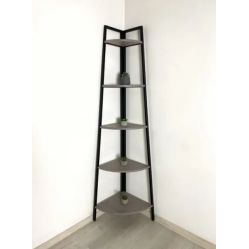Стелаж на чотири полиці з ламінованого ДСП у стилі лофт розмір 1800х400х400 мм