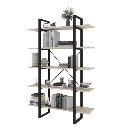 Стеллаж Loft Premium 1 ( 1800х1200х350 ) Дуб самона